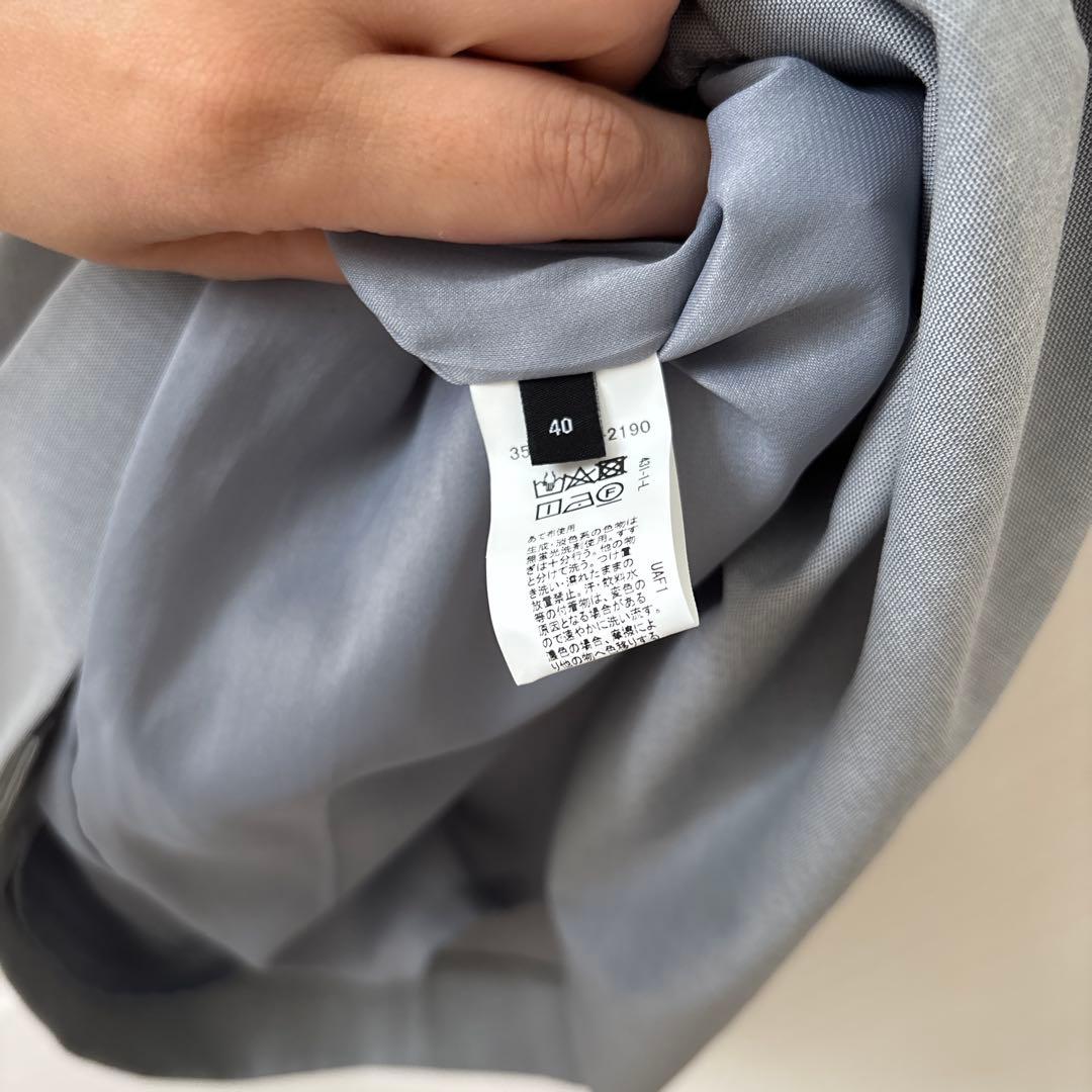 グレー ノーカラー スカートスーツ　gree label relaxing