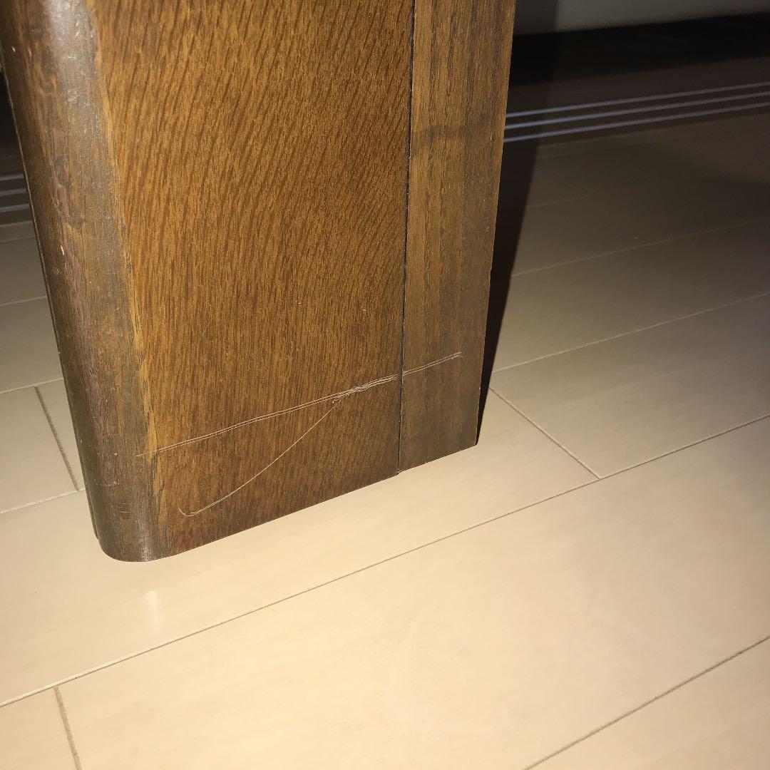 カリモク　座卓　正方形　重厚感