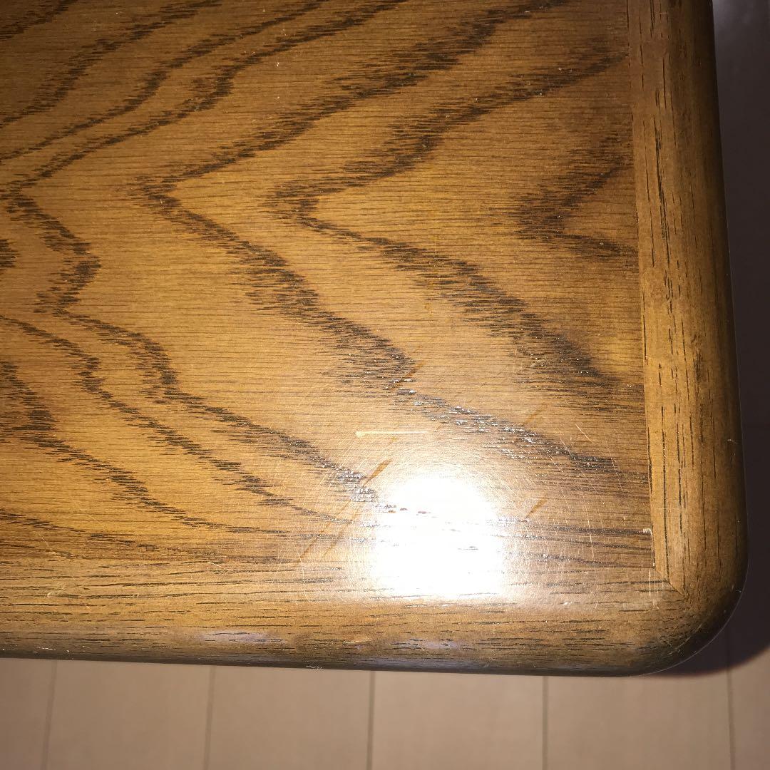 カリモク　座卓　正方形　重厚感