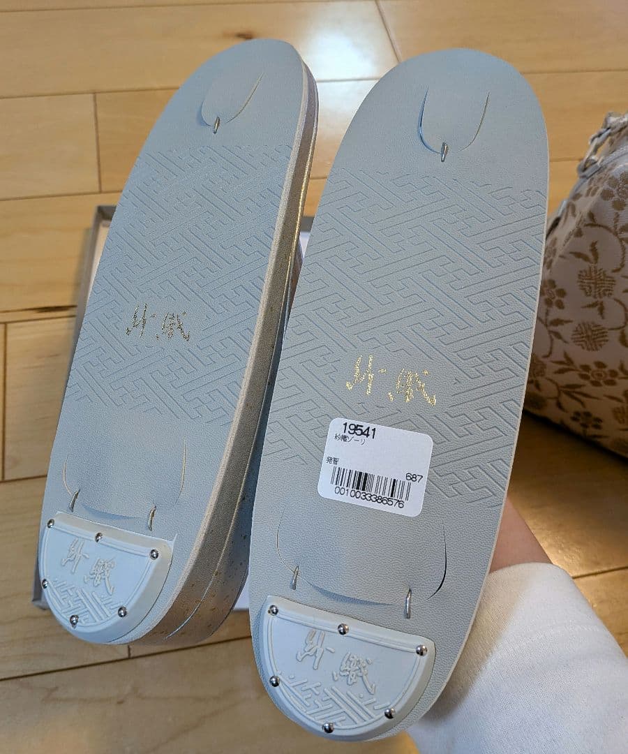 礼装　和装バッグ草履セット　結婚式　入学式　卒業式　和装バッグと草履セット