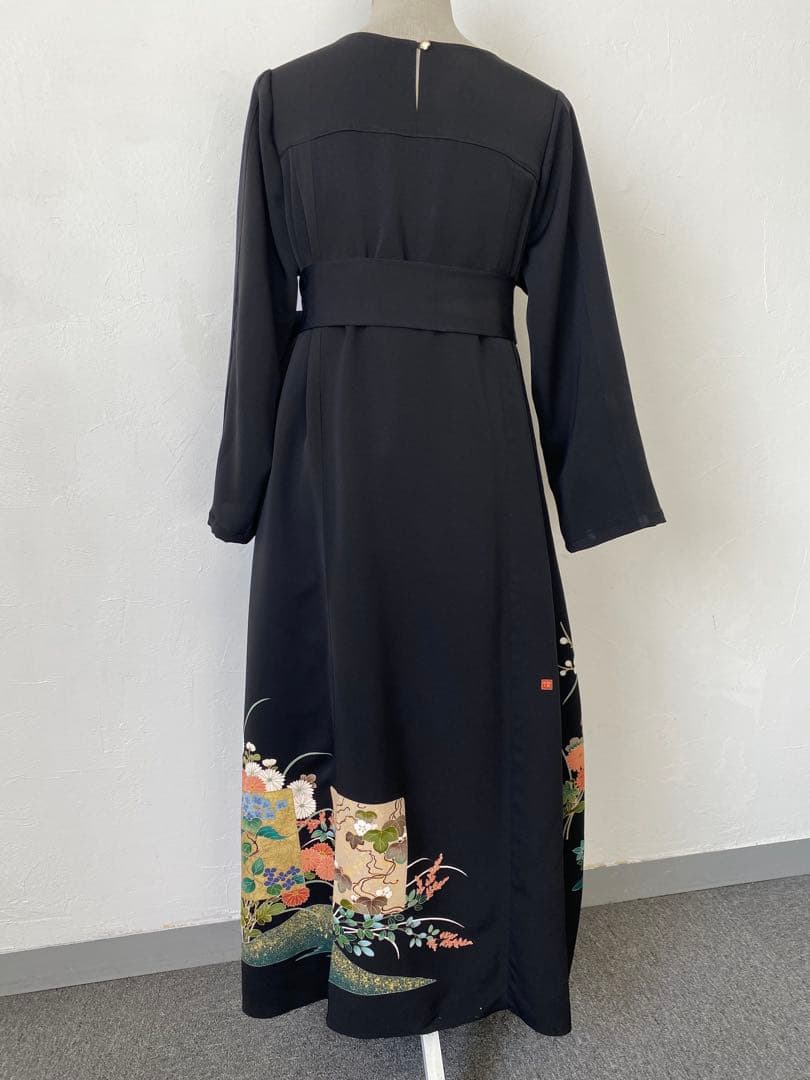 3219 着物　留袖　リメイク　ドレス　ワンピース