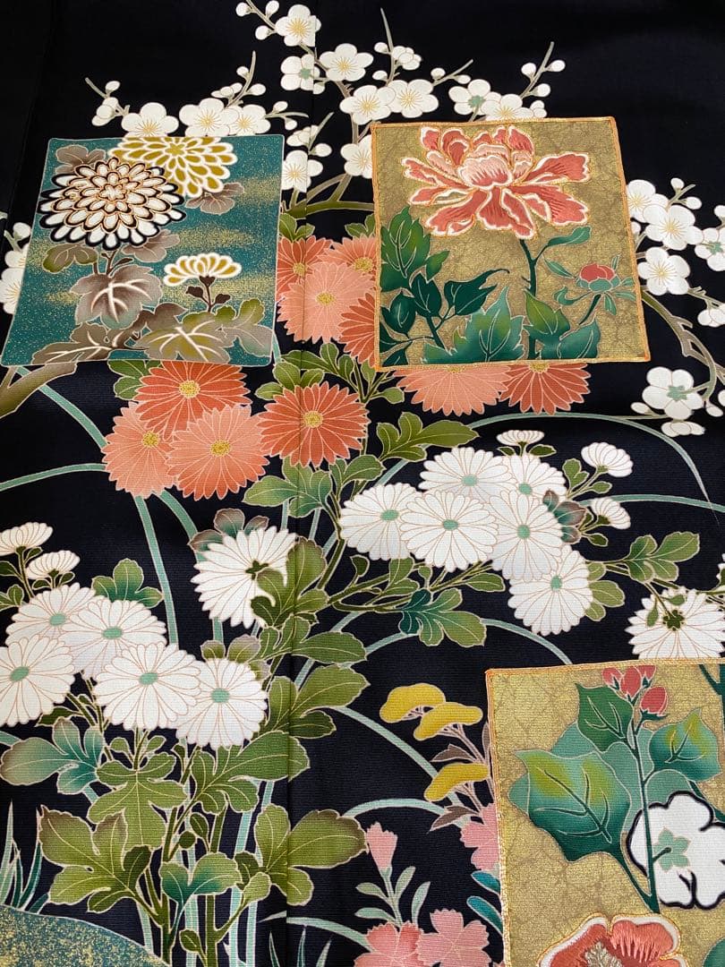 3219 着物　留袖　リメイク　ドレス　ワンピース