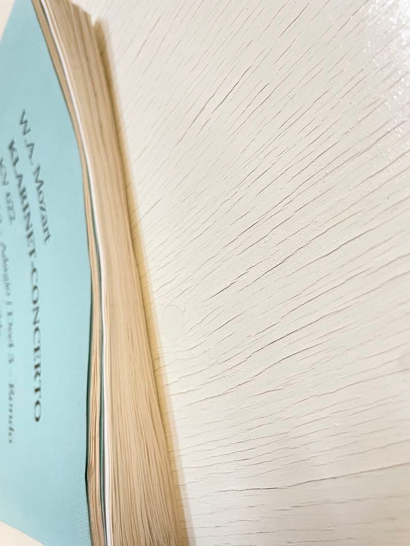 モーツァルト クラリネット協奏曲　KV622 吹奏楽楽譜 Deel2 Deel3