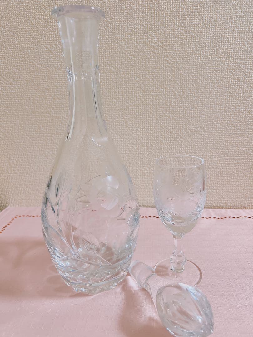 LAUSITZER GLAS GERMANY ドレスデンクリスタルセット