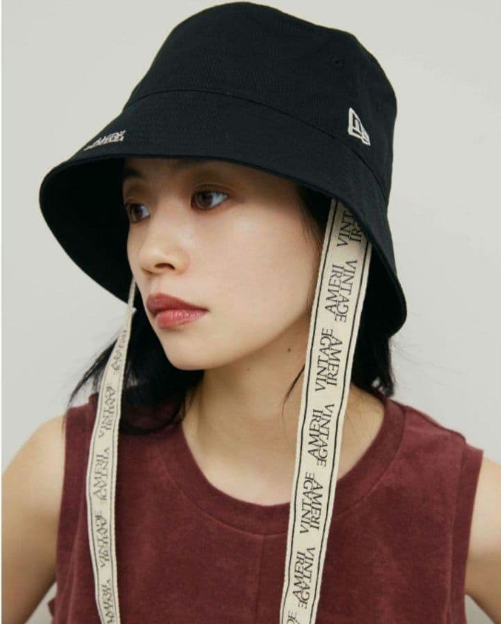 値引き不可 NEW ERA×Ameri LOGO TAPE BUCKET HAT