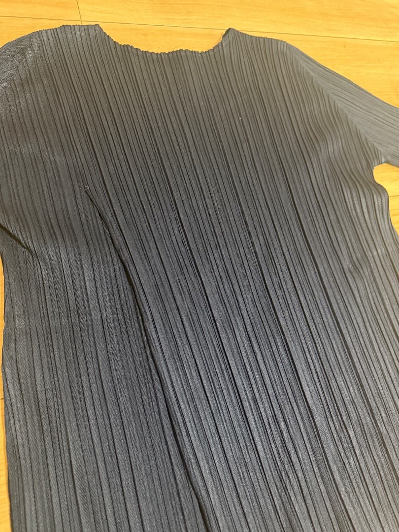 プリーツプリーズ　チュニック　ネイビー（紺）