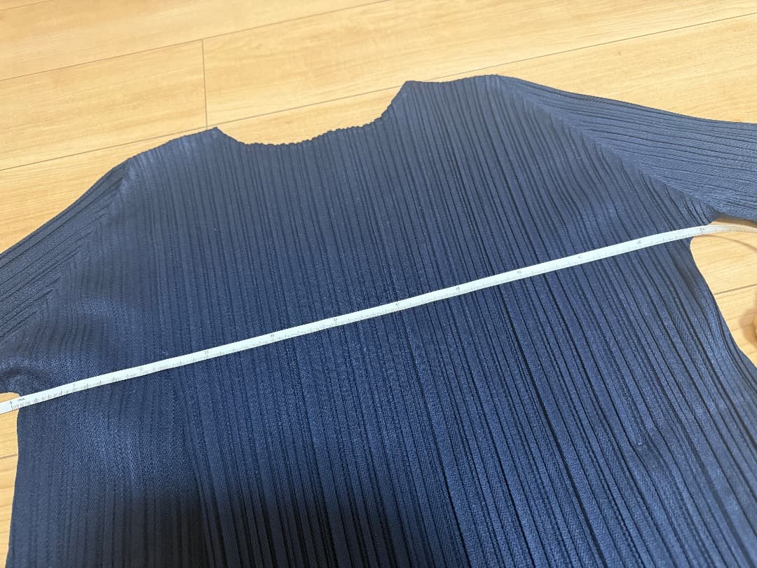 プリーツプリーズ　チュニック　ネイビー（紺）