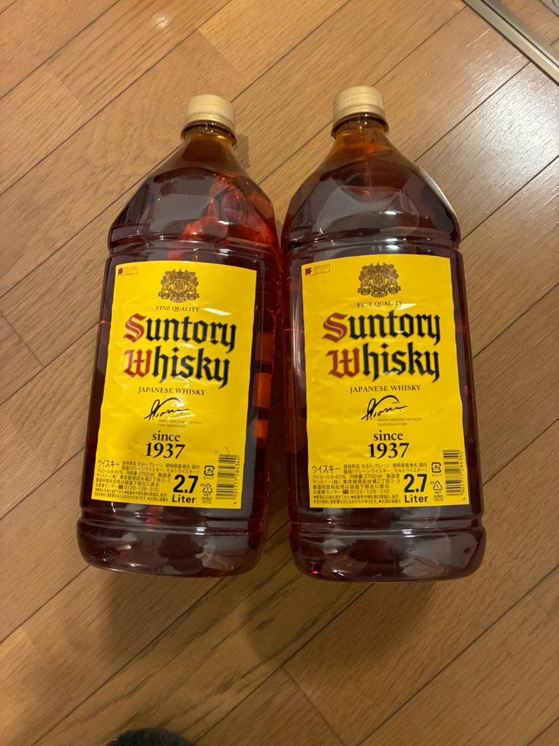 角瓶 2700ml [サントリー ウイスキー 日本 大容量]　２本
