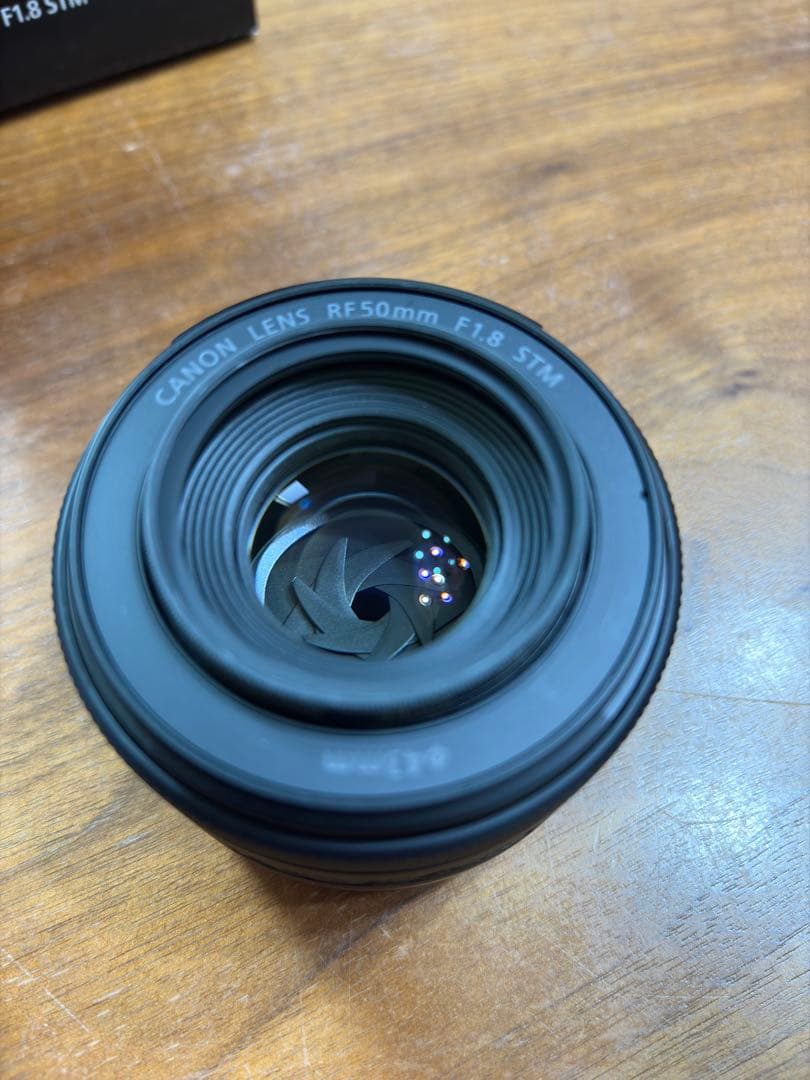 美品 Canon RF 50mm F1.8 STM レンズ プロテクター付