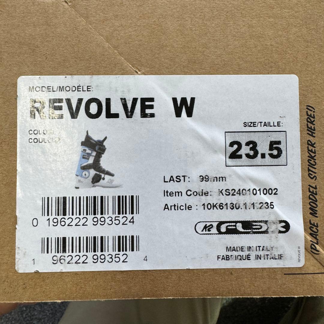 K2 REVOLVE W 23.5 23.0㎝ 2025 リボルブ レディース