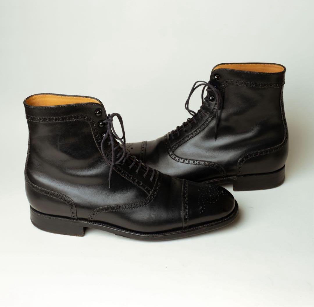 ジェイエムウエストン メダリオン レースアップブーツ size 6E