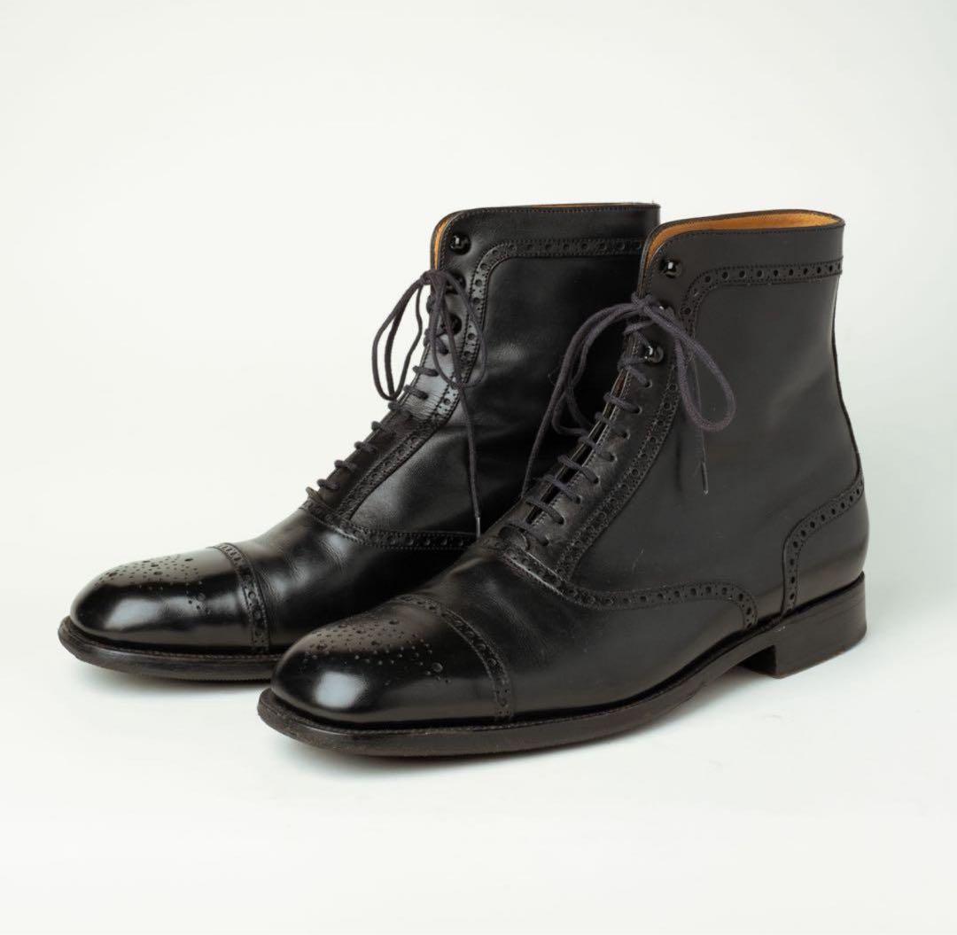 ジェイエムウエストン メダリオン レースアップブーツ size 6E