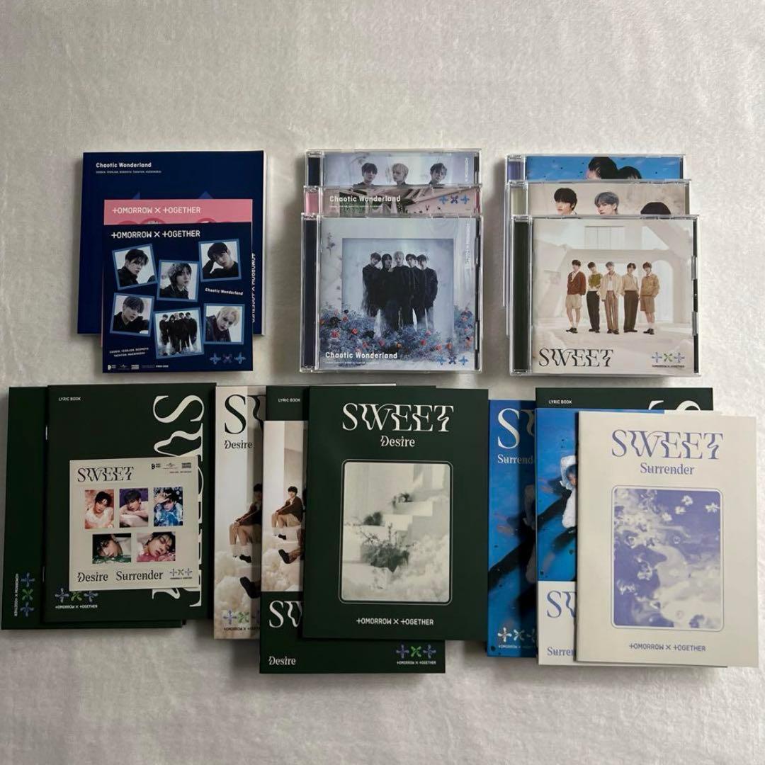 TXT アルバム CD トレカ 封入 まとめ売り