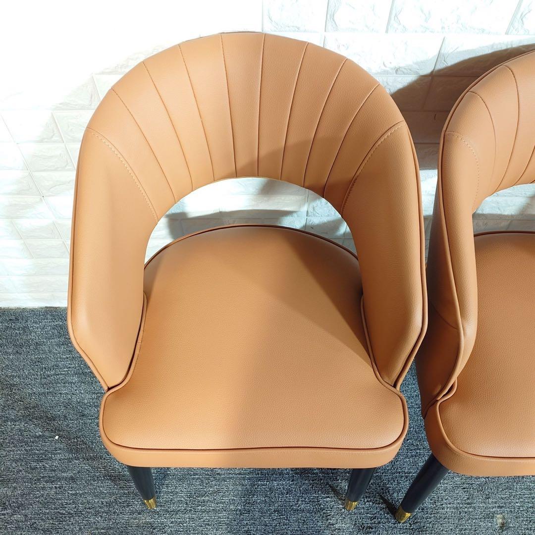 ダイニングチェア 4脚セット シンプル 木製フレーム 家具 インテリア J011