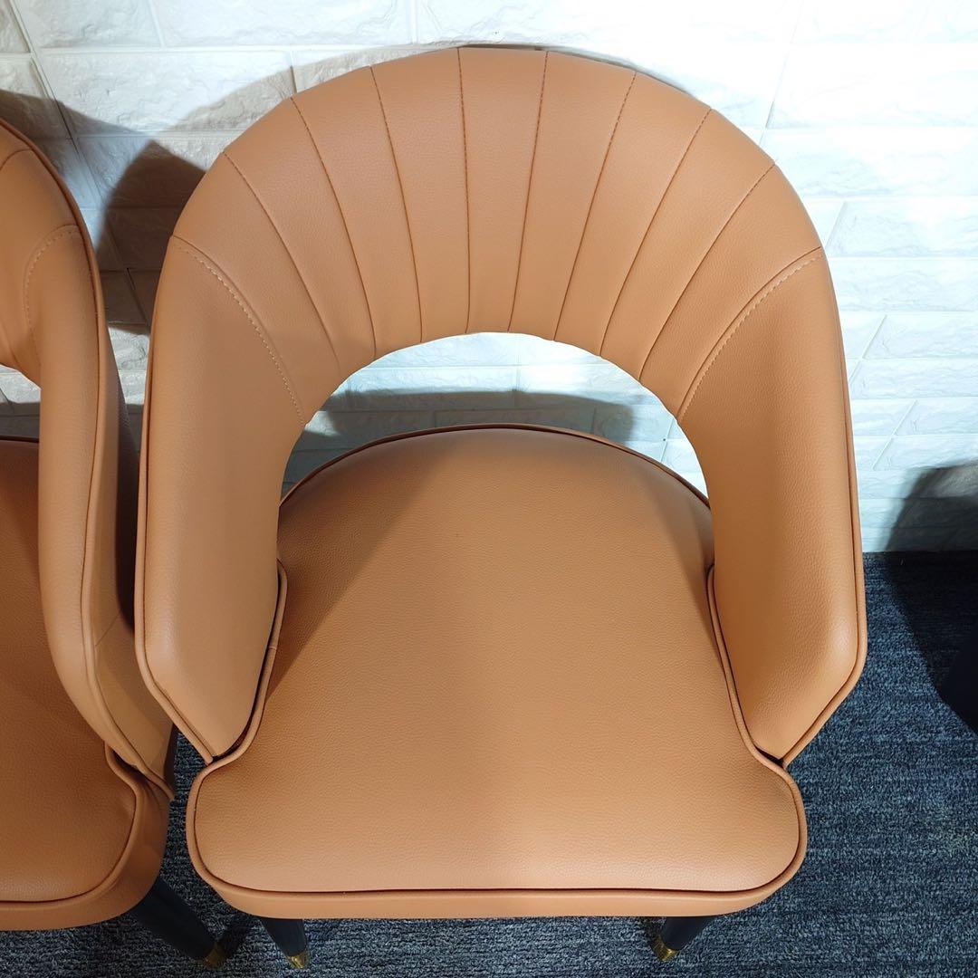 ダイニングチェア 4脚セット シンプル 木製フレーム 家具 インテリア J011