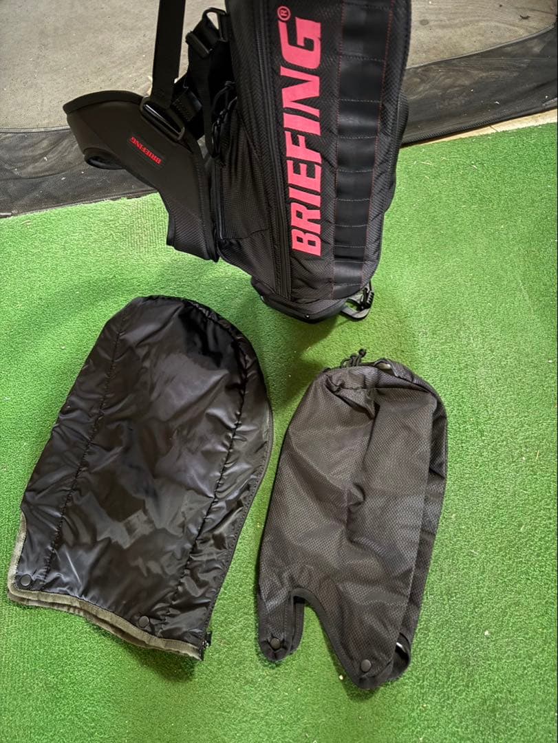 BRIEFING キャディバッグ 黒　ジュニア