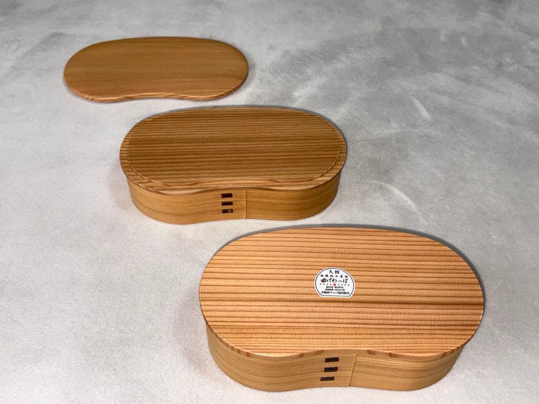 大館曲げわっぱ はんごう弁当 2段重ね 日本製 秋田杉 弁当箱
