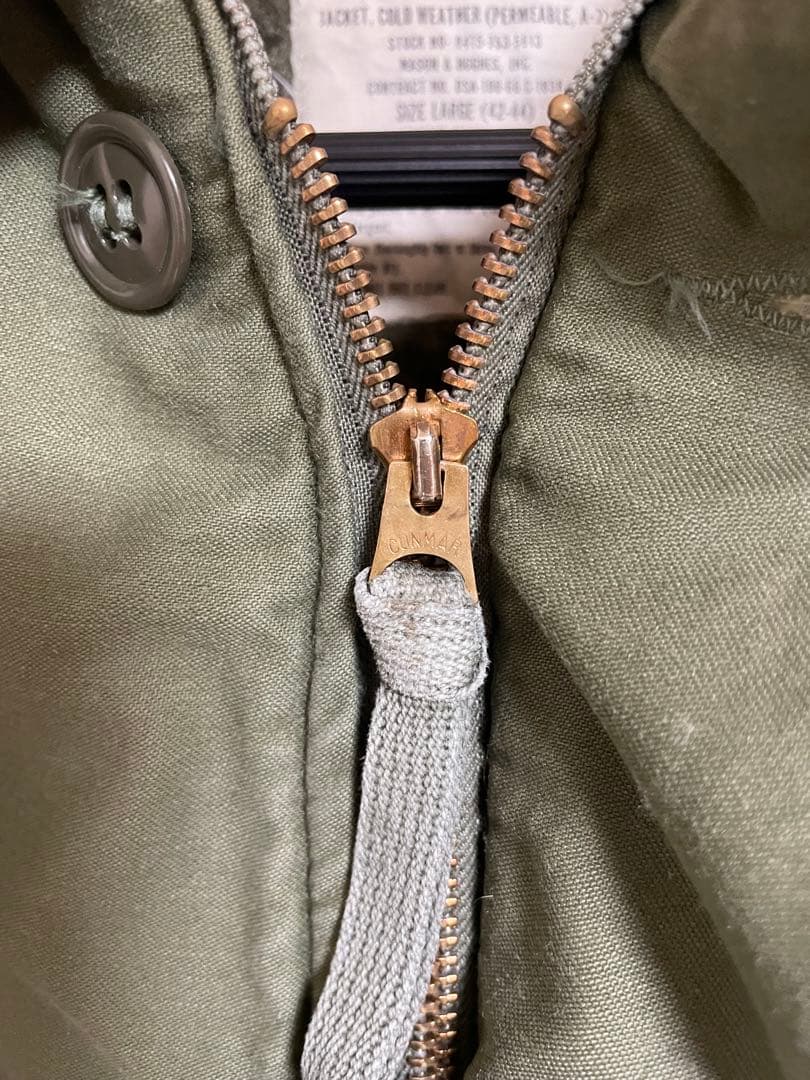 60年代 実物 USED 米軍 U.S.NAVY A-2デッキジャケット