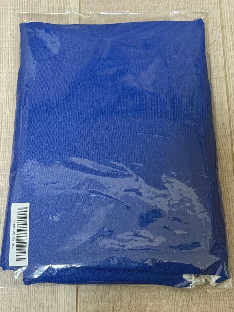 【新品・未開封】タキマキ　エプロン TAKIMAKI 滝沢眞紀子　ブルー