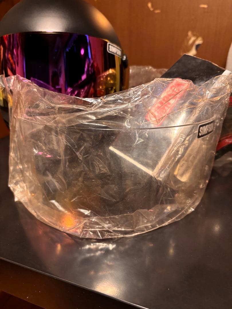 【美品】SIMSON M30 58cmフルフェイスヘルメット マットブラック