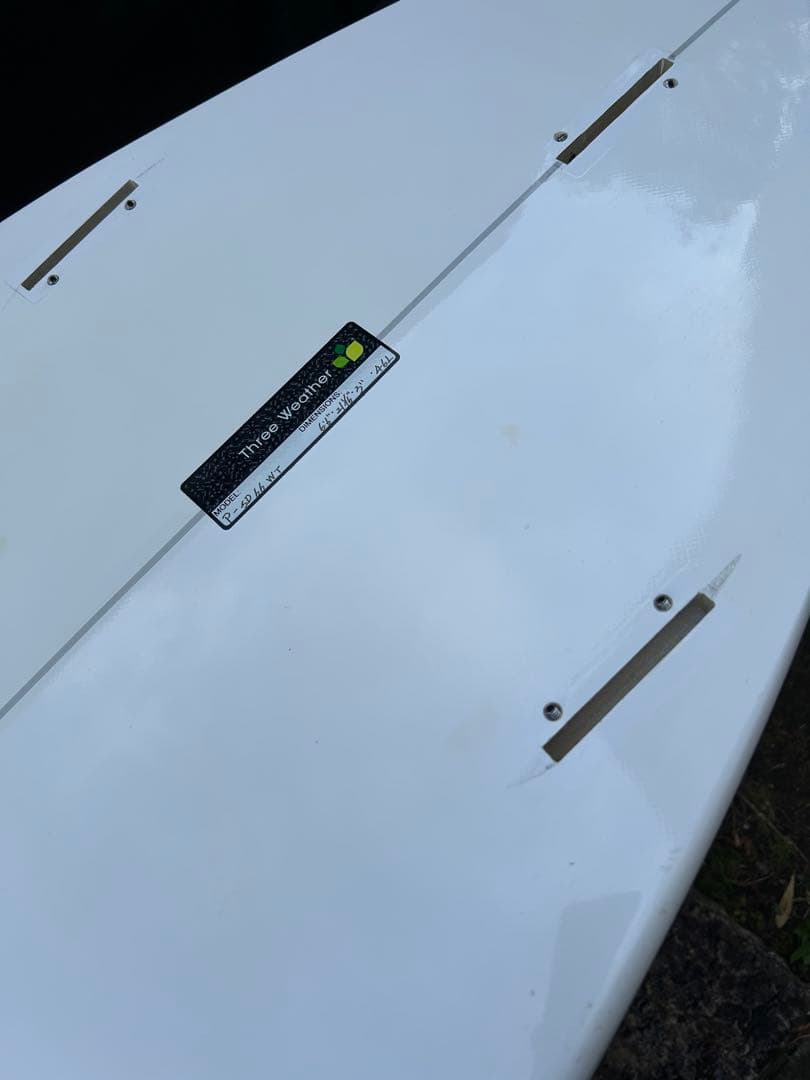 Three Weather 6'6\" スリーウェザー　サーフボード