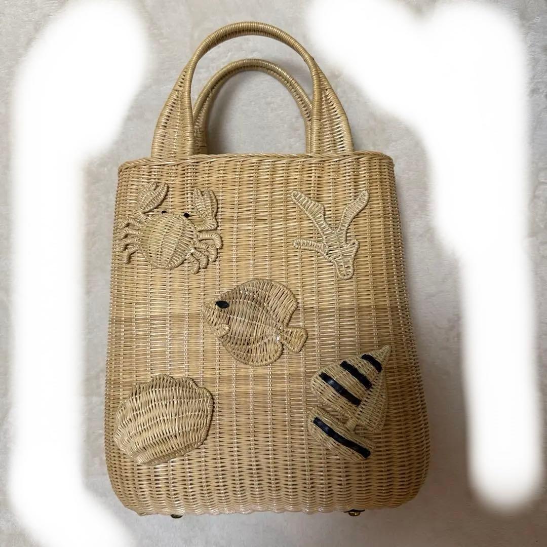 seventen by miho kawahito マリンモチーフラタントート