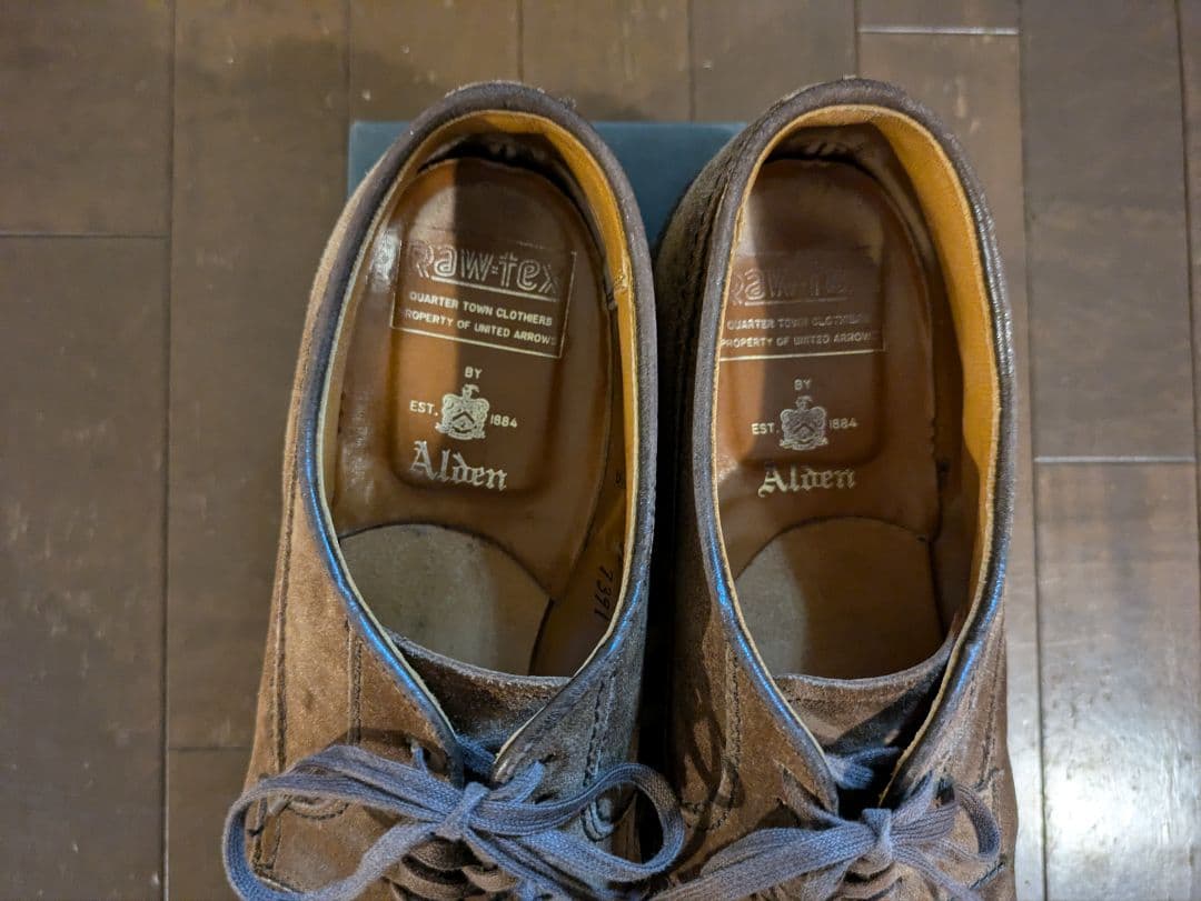 ALDEN　オールデン　7391　スエードモカシン　サイズ９　アメリカ製