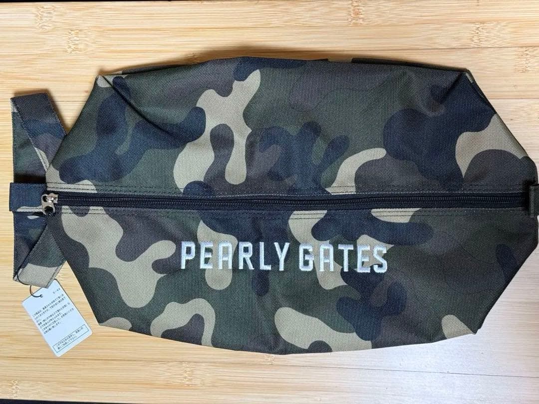 uga　パーリーゲイツ シューズケース カモフラージュ 迷彩柄