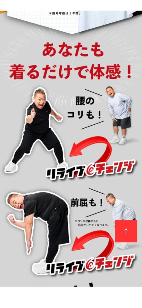 リライブスパッツα 前開き Sサイズ