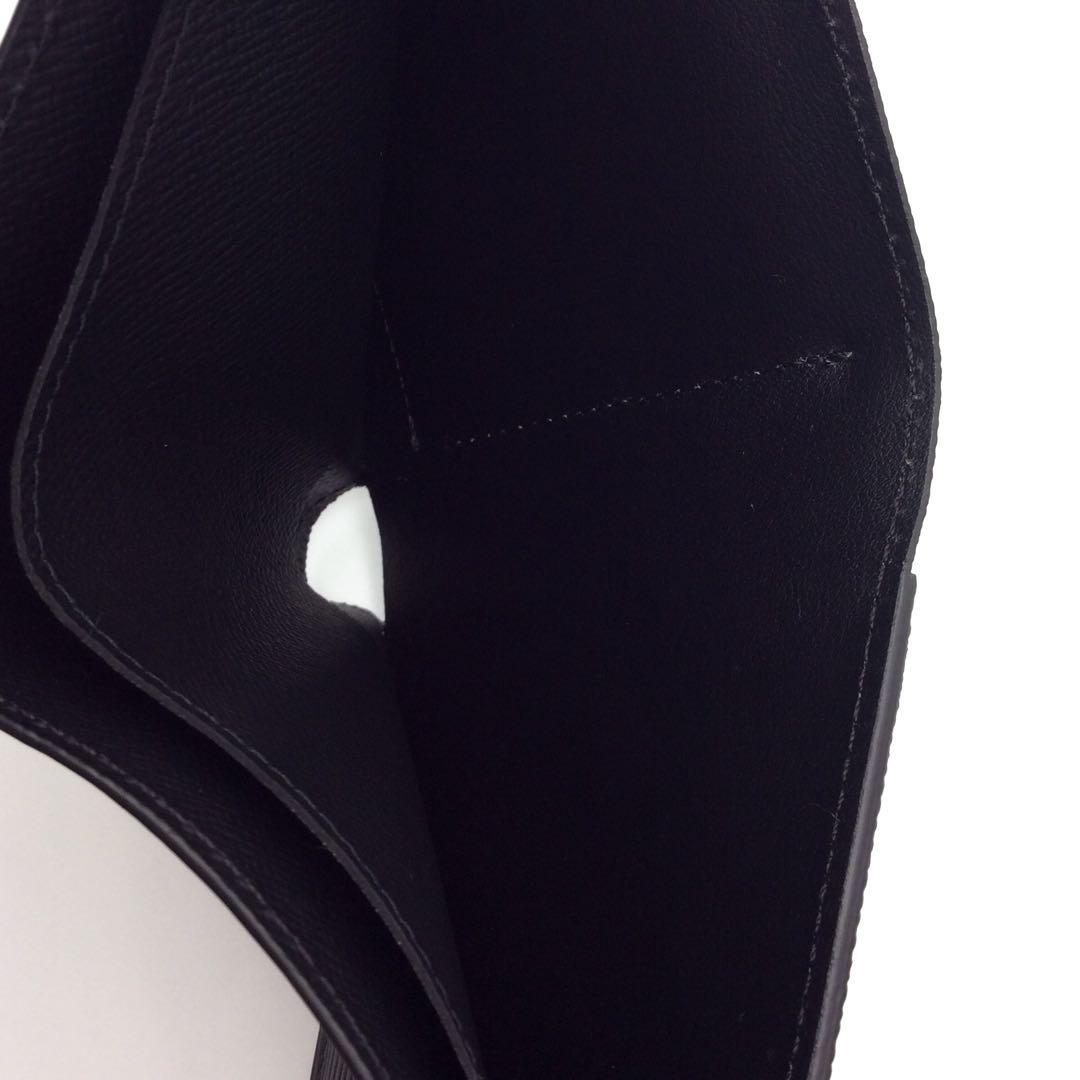 ルイヴィトン エピ 財布 黒 ブラック ノワール ポルトフォイユ マルコ 新型