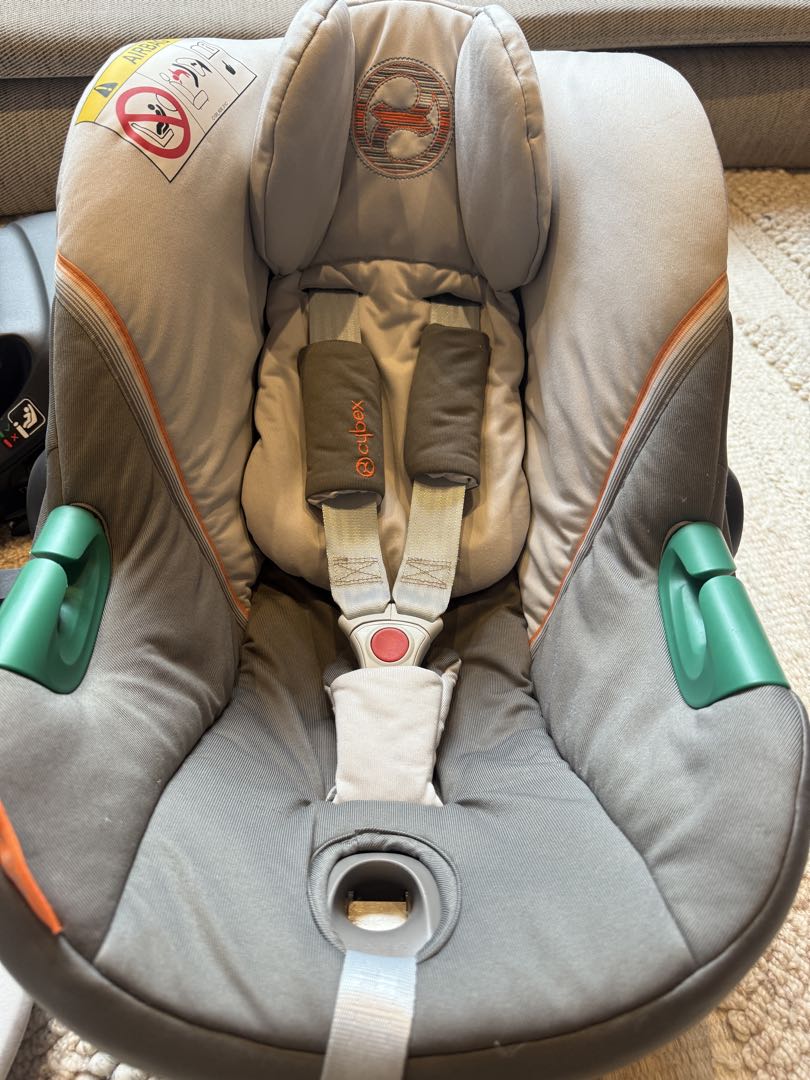 送料込★【cybex】ATON S2 i-SIZE+BASE ONE グレー