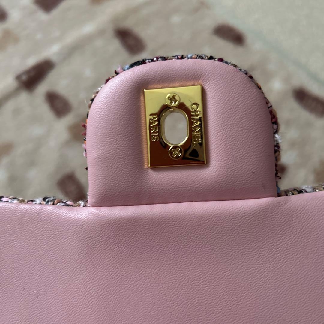 CHANEL ツイード ショルダーバッグ