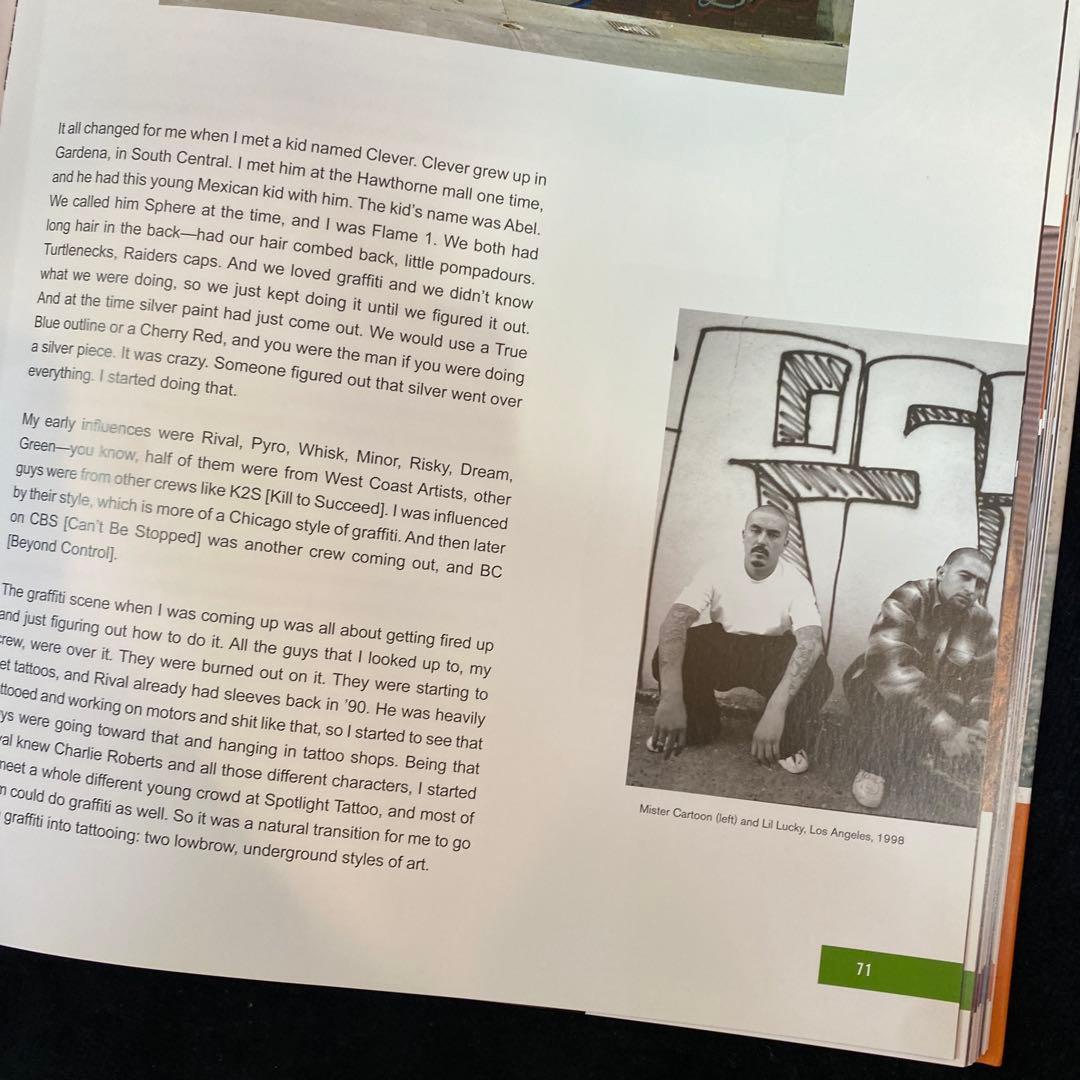 SKIN GRAFMasters of GraffitiTattooカートゥーン