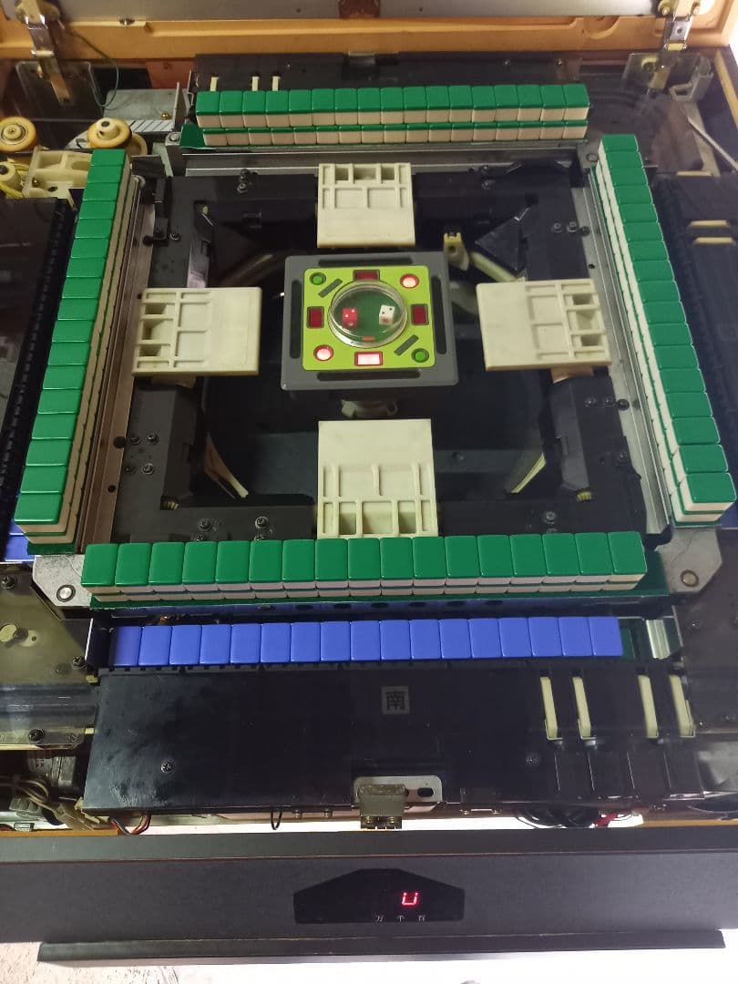 年末セール　全自動麻雀卓　雀豪ドーム　テンリーダー枠