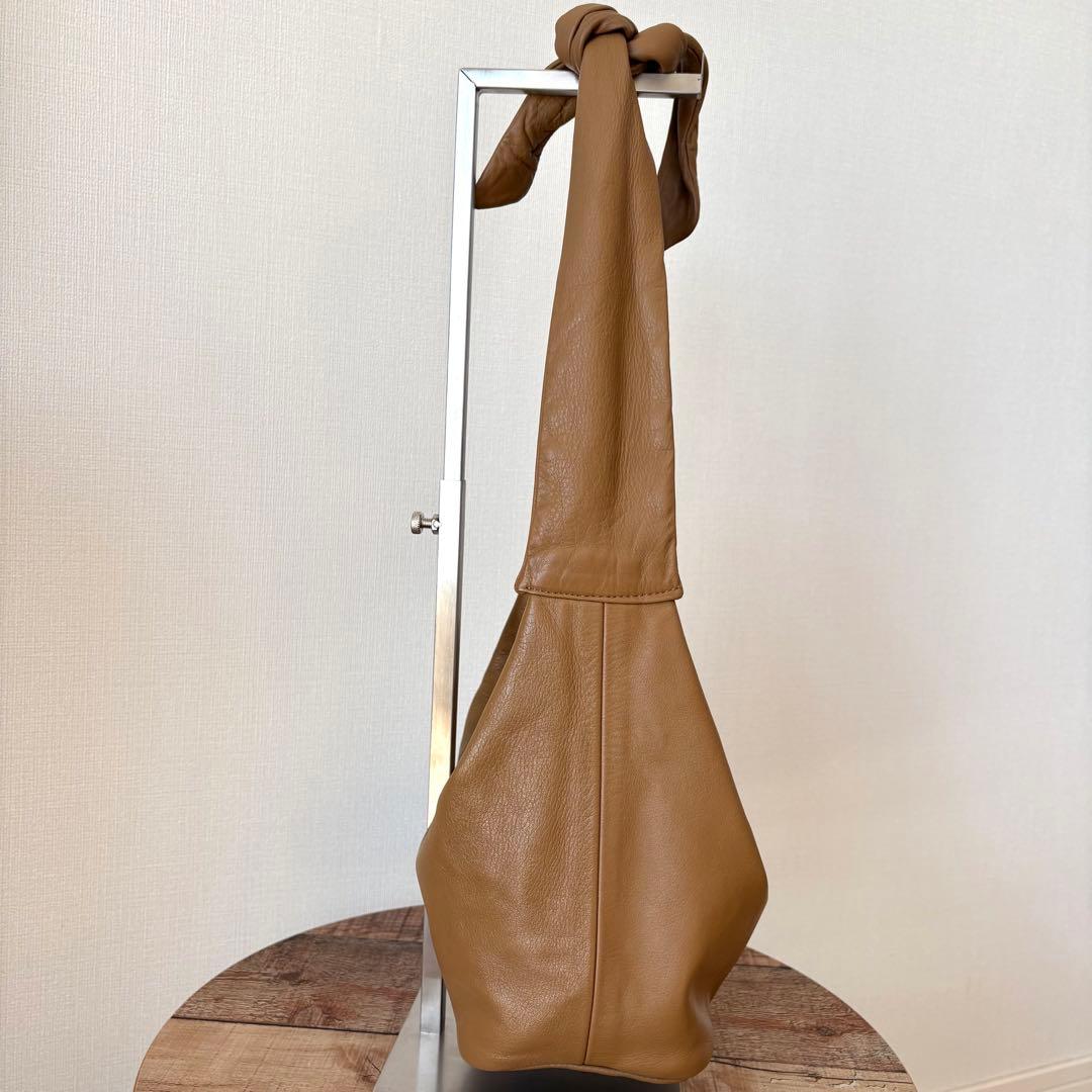 Ch!iii BAG 別注 レザー タイリボン ショルダーバッグ チー　モカ