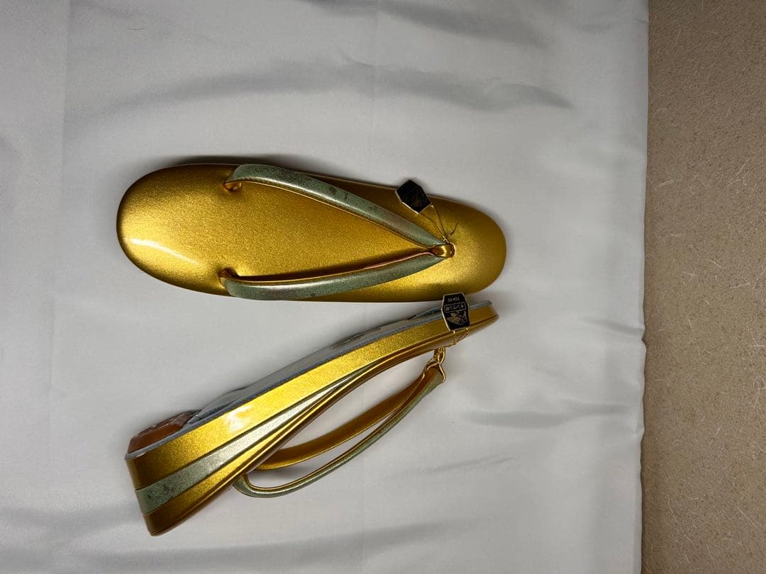 【新品未使用】バック草履セット　和装バッグ　キンワシ印