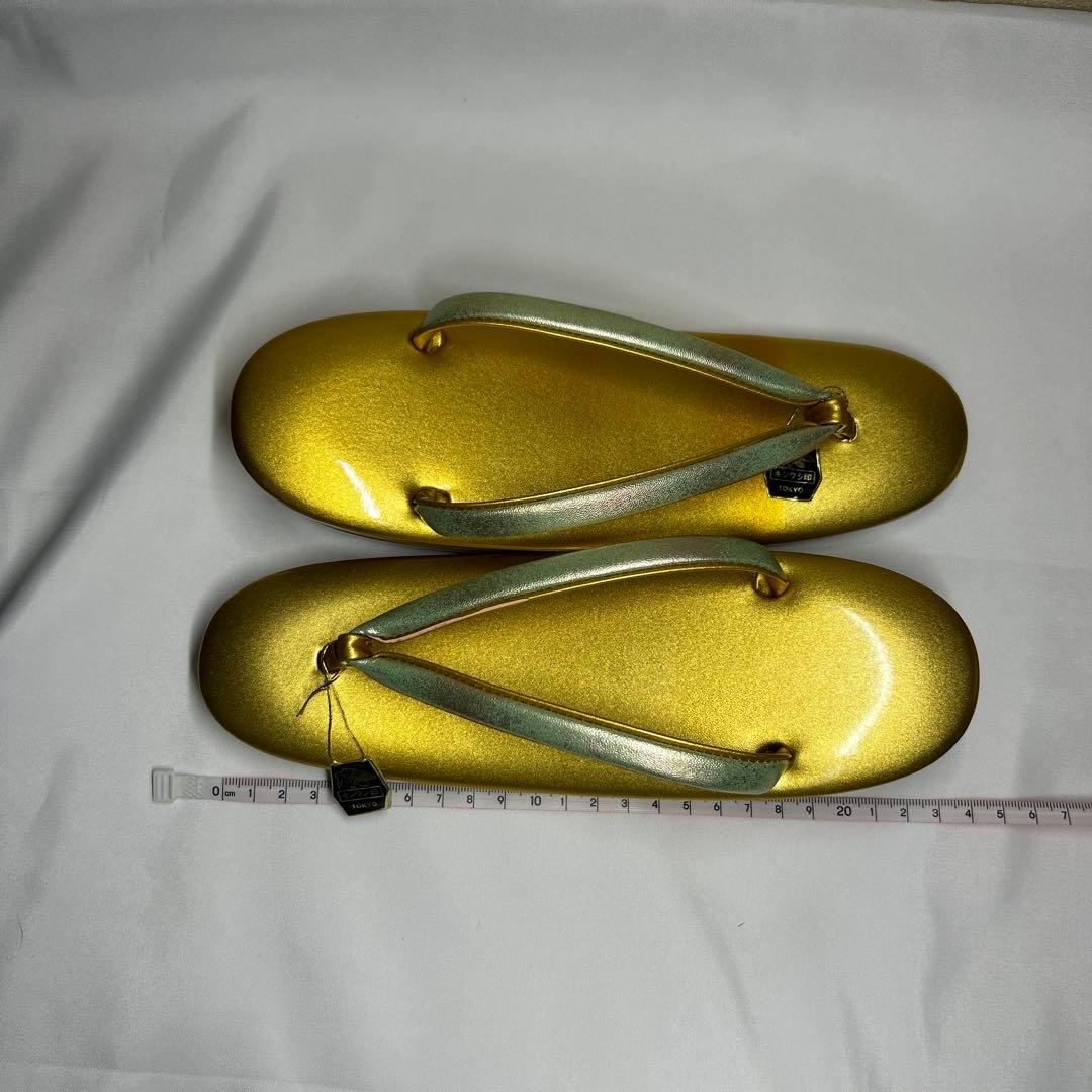 【新品未使用】バック草履セット　和装バッグ　キンワシ印