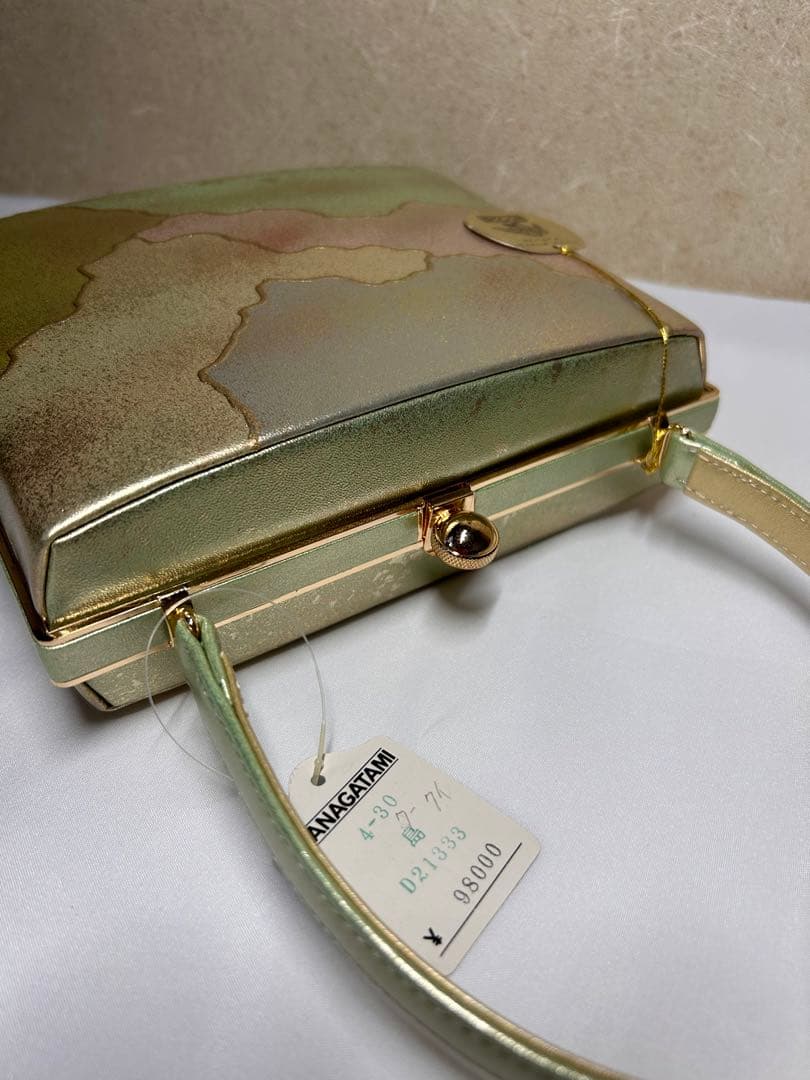 【新品未使用】バック草履セット　和装バッグ　キンワシ印