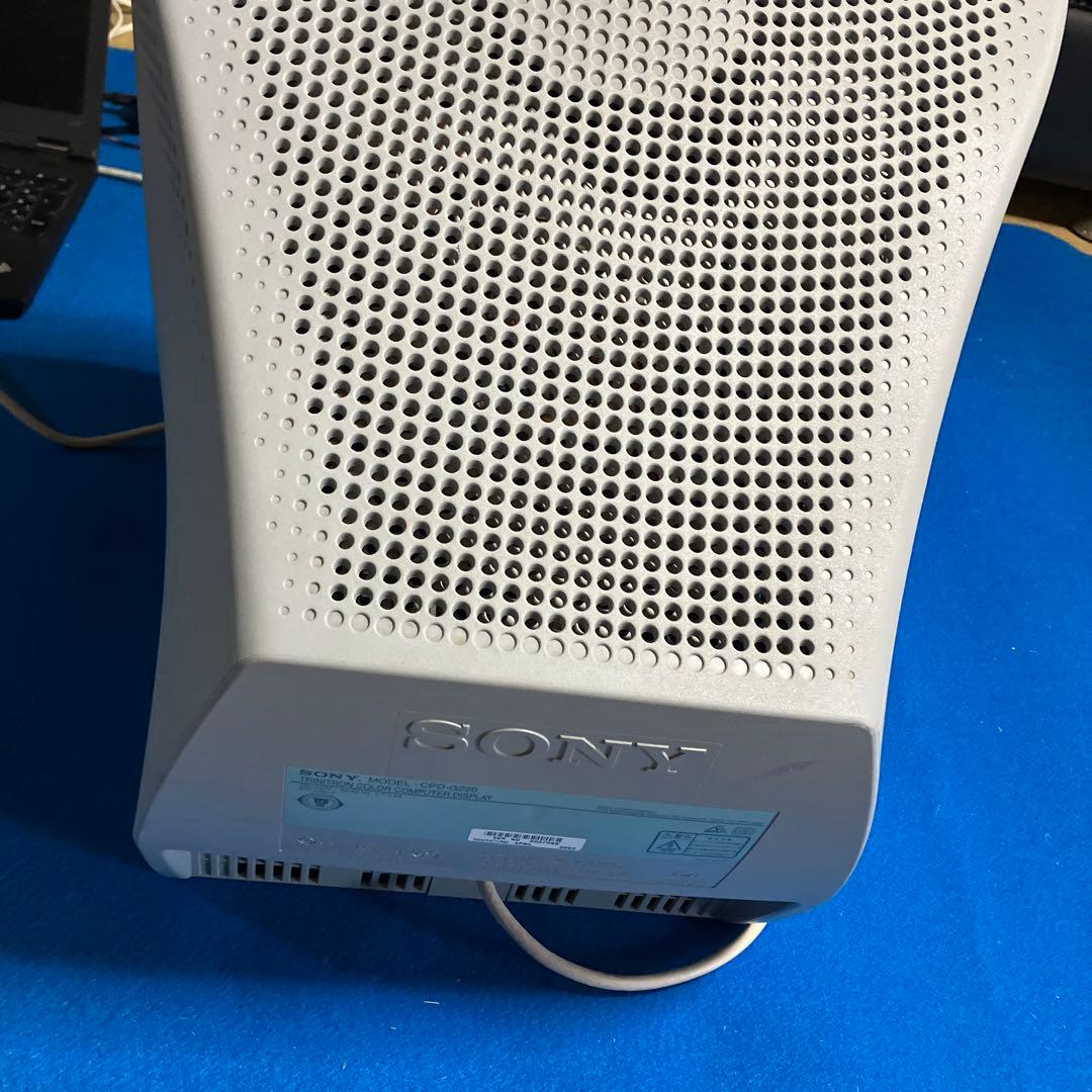 SONY ブラウン管　動作確認済　CPD-G220 17型　レトロ モニター