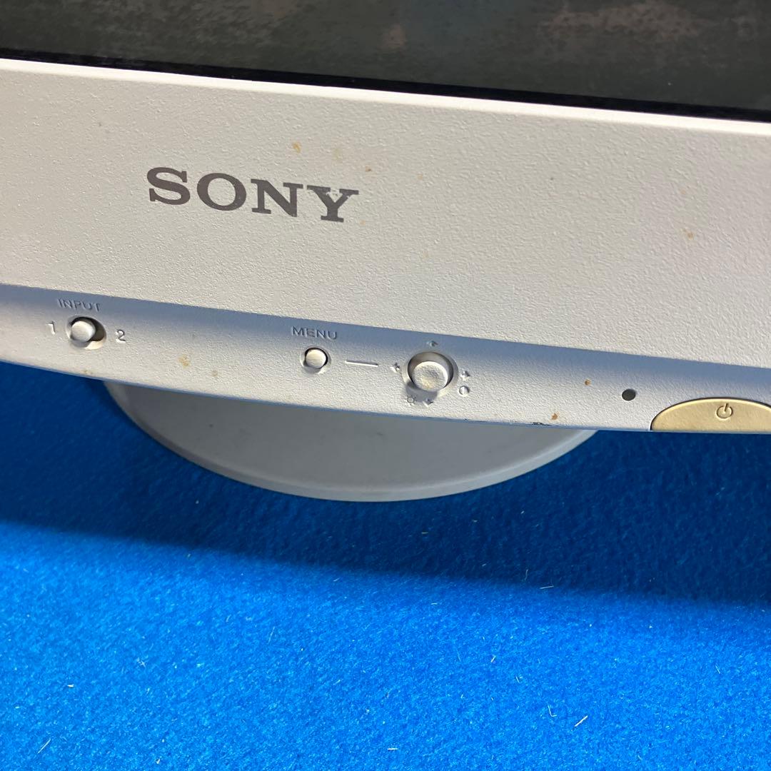 SONY ブラウン管　動作確認済　CPD-G220 17型　レトロ モニター