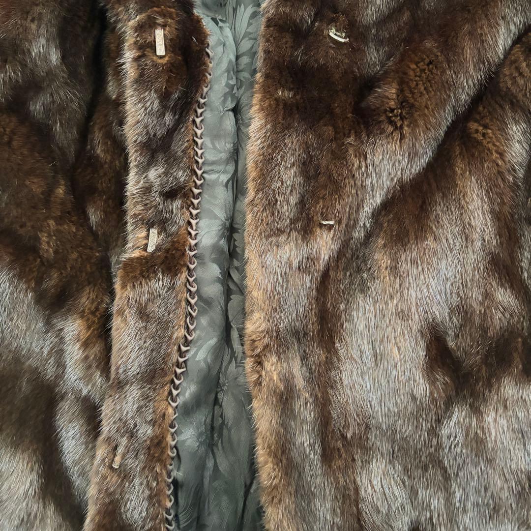 BLACKGLAMAブラックグラマ ミンクMINKリアルファーコートジャケット