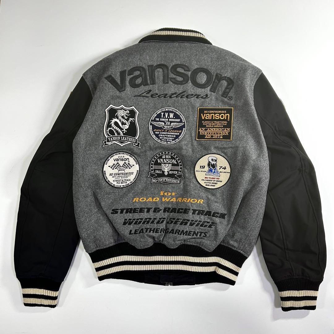 VANSON VS25107W AWARD JACKET ジャケット スタジャン