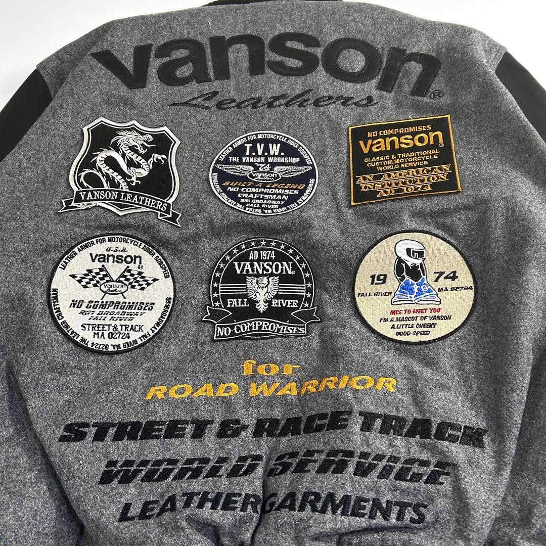 VANSON VS25107W AWARD JACKET ジャケット スタジャン