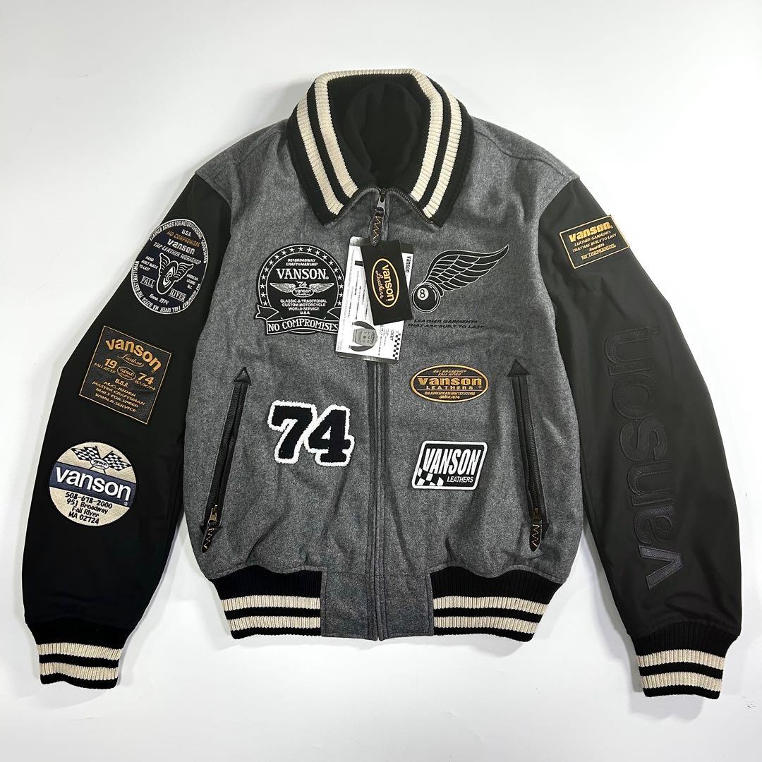 VANSON VS25107W AWARD JACKET ジャケット スタジャン