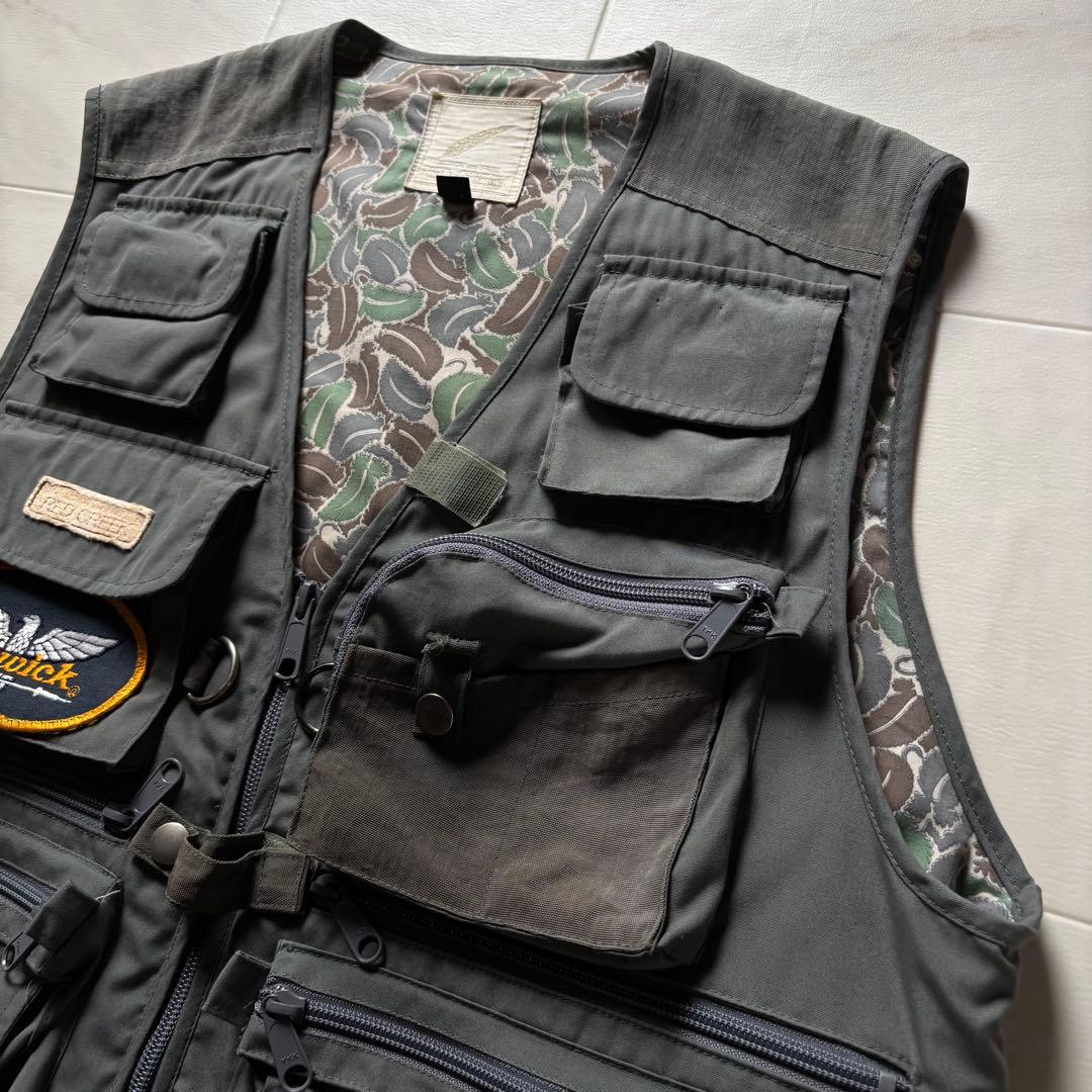 フォックスファイヤー レッドクリーク プライマリーベスト 裏地迷彩柄 旧タグ L