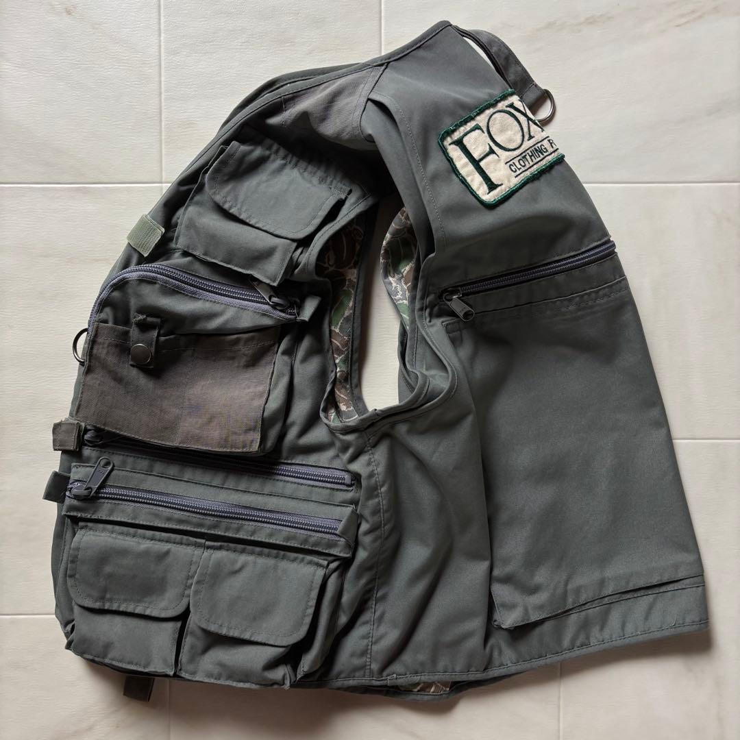 フォックスファイヤー レッドクリーク プライマリーベスト 裏地迷彩柄 旧タグ L