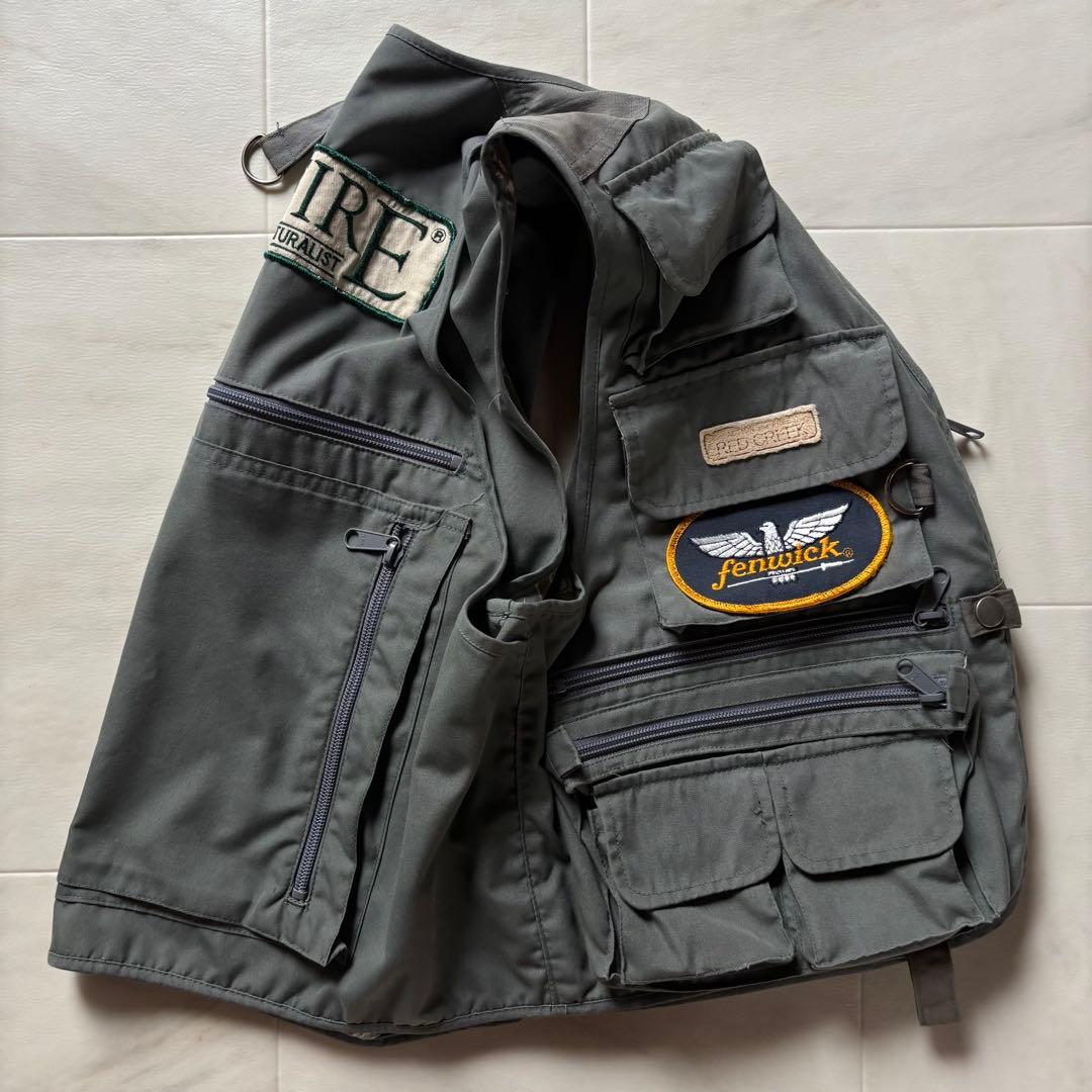 フォックスファイヤー レッドクリーク プライマリーベスト 裏地迷彩柄 旧タグ L