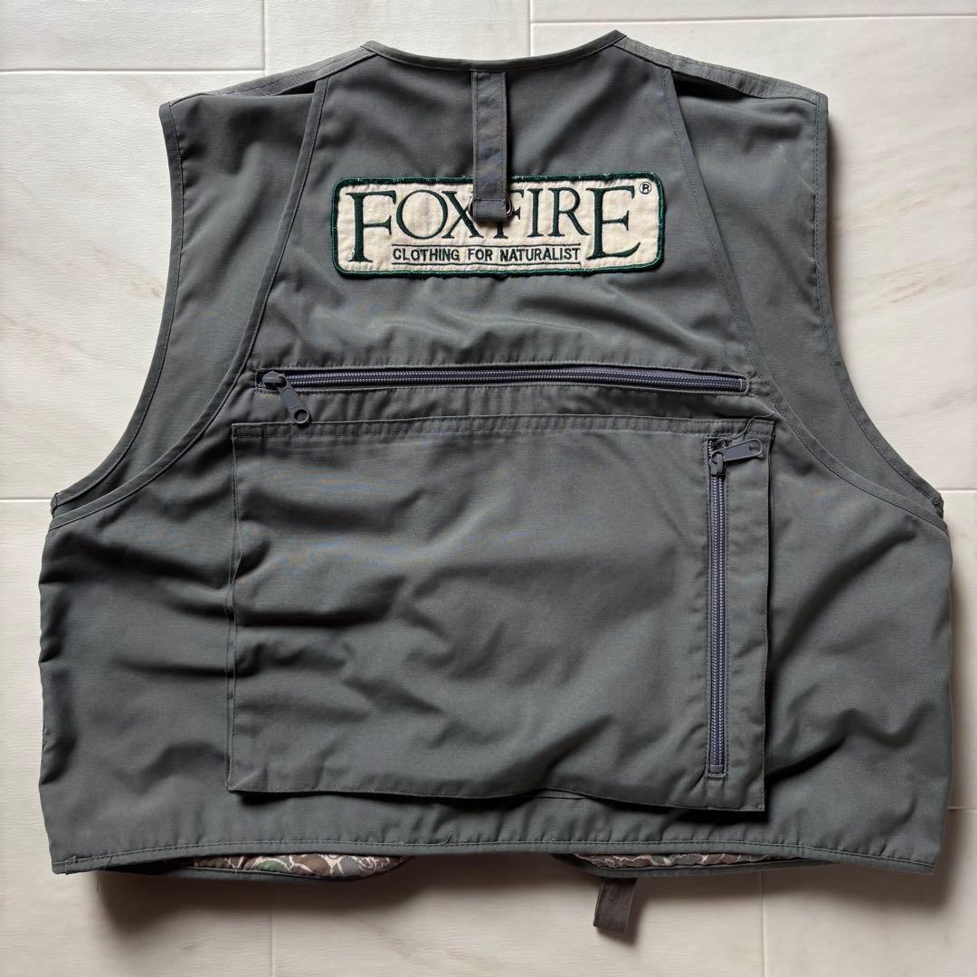 フォックスファイヤー レッドクリーク プライマリーベスト 裏地迷彩柄 旧タグ L