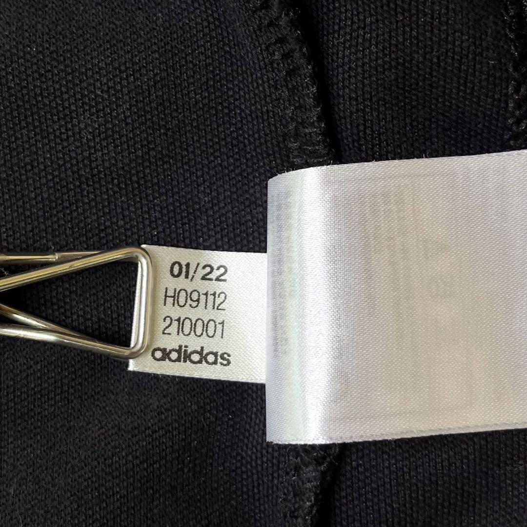 adidasBECKENBAUERアディダスベッケンバウアーセットアップL黒