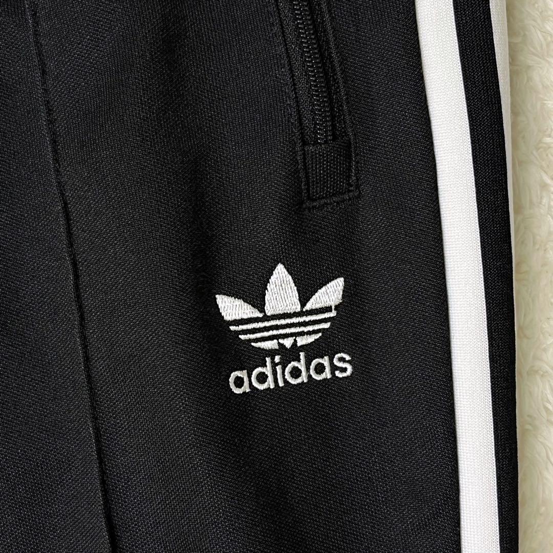 adidasBECKENBAUERアディダスベッケンバウアーセットアップL黒